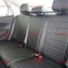 Авточехлы VW- Polo Sd деленная 40\60 с 2010 (Аригон) чер+чер