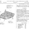 АвтоЩИТ/Защита картера двигателя и КПП TOYOTA RAV 4 (2010-) 2.0/6147