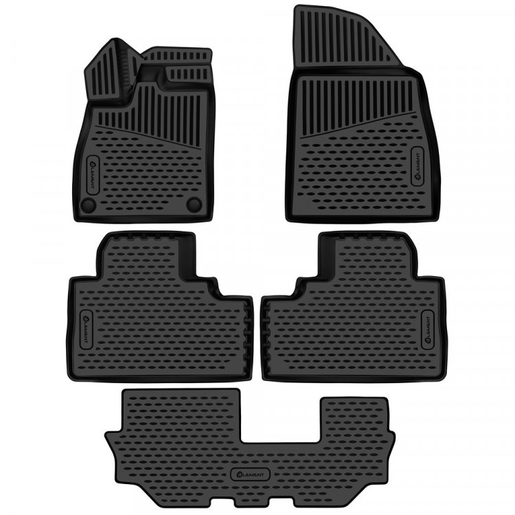 NOVLINE/Коврики в салон 3D GAC GS8 2021- 5шт./ELEMENT3DA68499210K