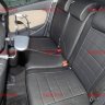 Авточехлы VW- Polo Hatchback с 2009 (Аригон) чер+чер