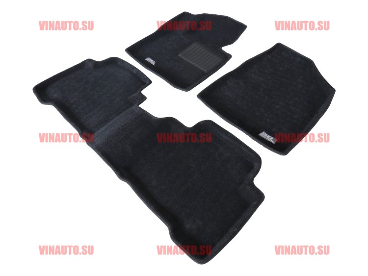 Коврики салона текст.Hyundai Santa Fe III 2012-> LINER 3D Lux с бортиком черные/STR7400225 Коврики салона текст.Hyundai Santa Fe III 2012-> LINER 3D Lux с бортиком черные/STR7400225