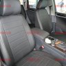 Авточехлы VW- Touareg с 2011 задн. спинки 40\20\40 (Аригон) чер+чер
