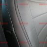 Авточехлы VW- Touareg с 2011 задн. спинки 40\20\40 (Аригон) чер+чер