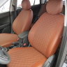 Авточехлы HYUNDAI- Creta 2016-2021 (Ромб) тем.кор+тем.кор 